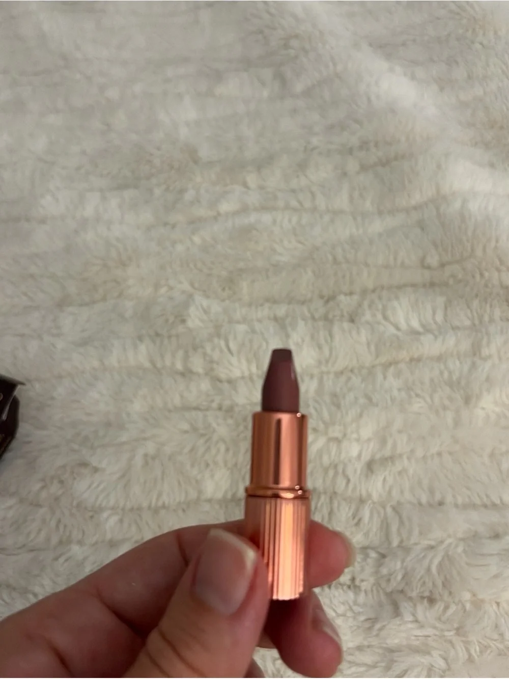 Charlotte Tilbury KISSING Fallen from the Lipstick Tree 90s Pink 0.03 oz Mini